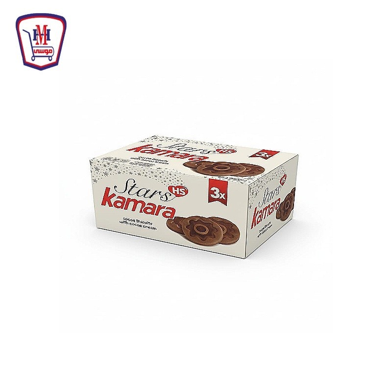 كمارا ستارز بسكويت بكريمه الكاكاو 6 قطعه علبه × 24 باكو