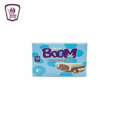 تورتا بوم كيك حشو كريمه شيكولاته علبه × 6 باكو من تورتا | تسوّق أونلاي