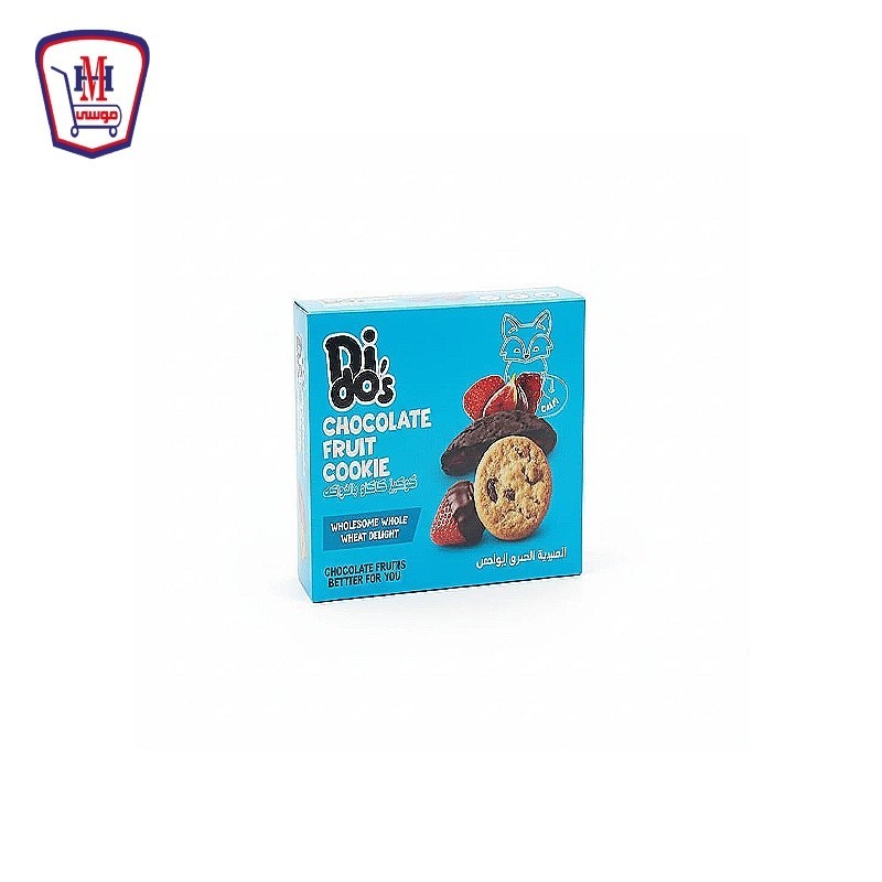 ديدوز كوكيز كاكاو بالفواكه 16 جرام علبه × 16 باكو