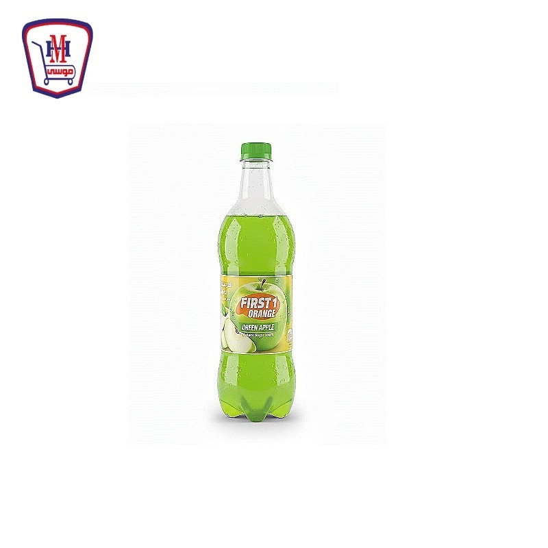 فرست وان تفاح اخضر بلاستيك 1 لتر