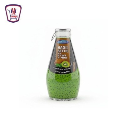 دوبيلا مشروب بذور الريحان كيوى نعناع 290 مللى | من دوبيلا | هايبر موسى