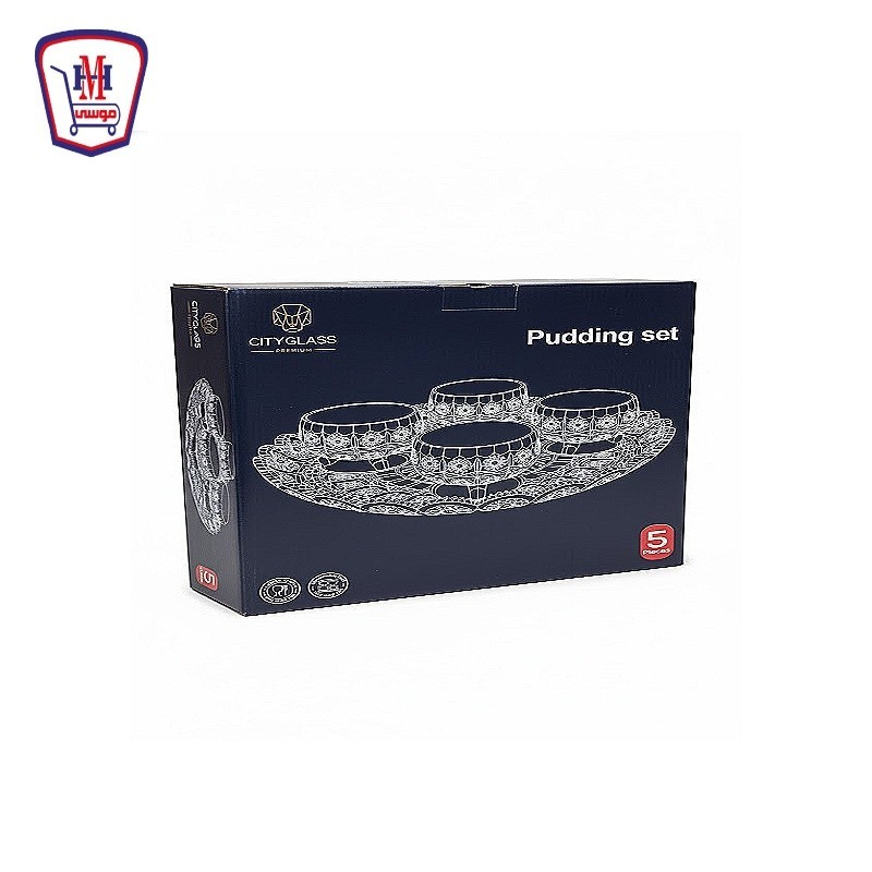 سيتى جلاس طقم خشاف 5 قطع 3S300336