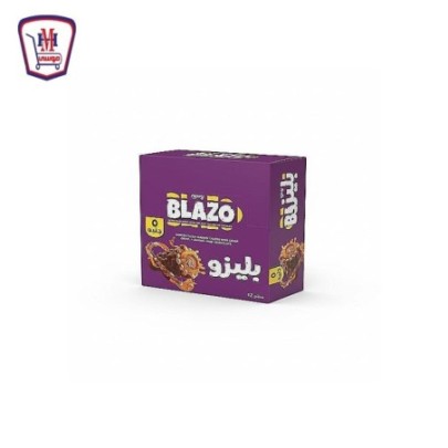 بليزو سودانى ويفر محشو بالشيكولاته بالكراميل علبه × 12 قطعه | من بليزو