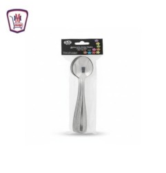 طقم معلقه كوكتيل طويله استانلس 12 قطعه فى كيس | هايبر موسى