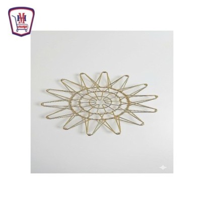 فازه وطبق وباسكت متحرك الاشكال متعدد الاغراض ذهبى | هايبر موسى — تسوّق