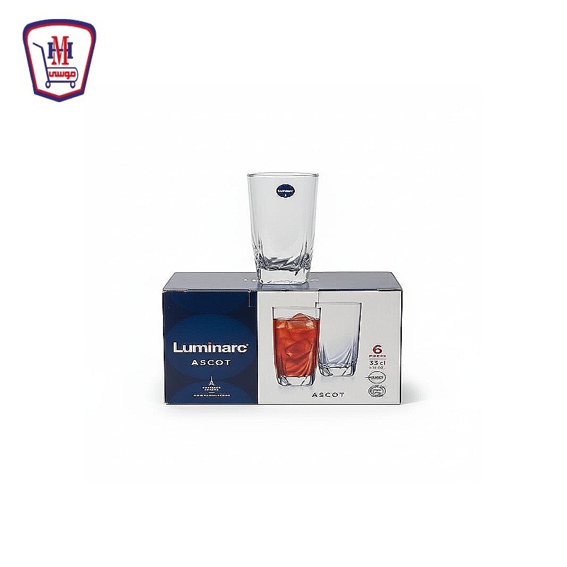 ليمونارك طقم ASCOT شوب 6 قطعه موديل 33 cl