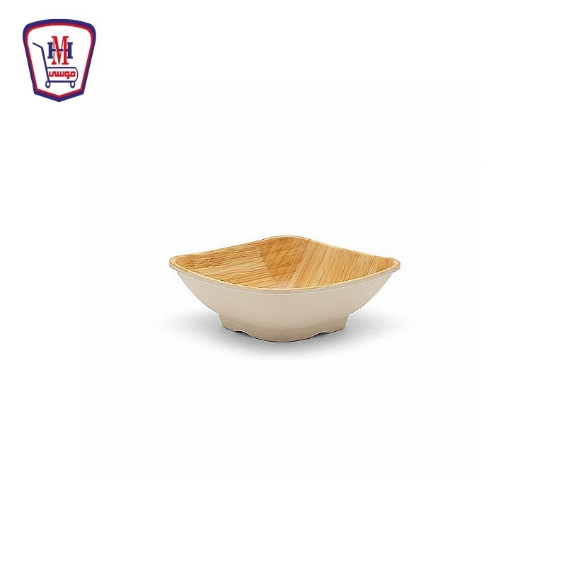 طبق ميلامين خشابى وسط مستورد