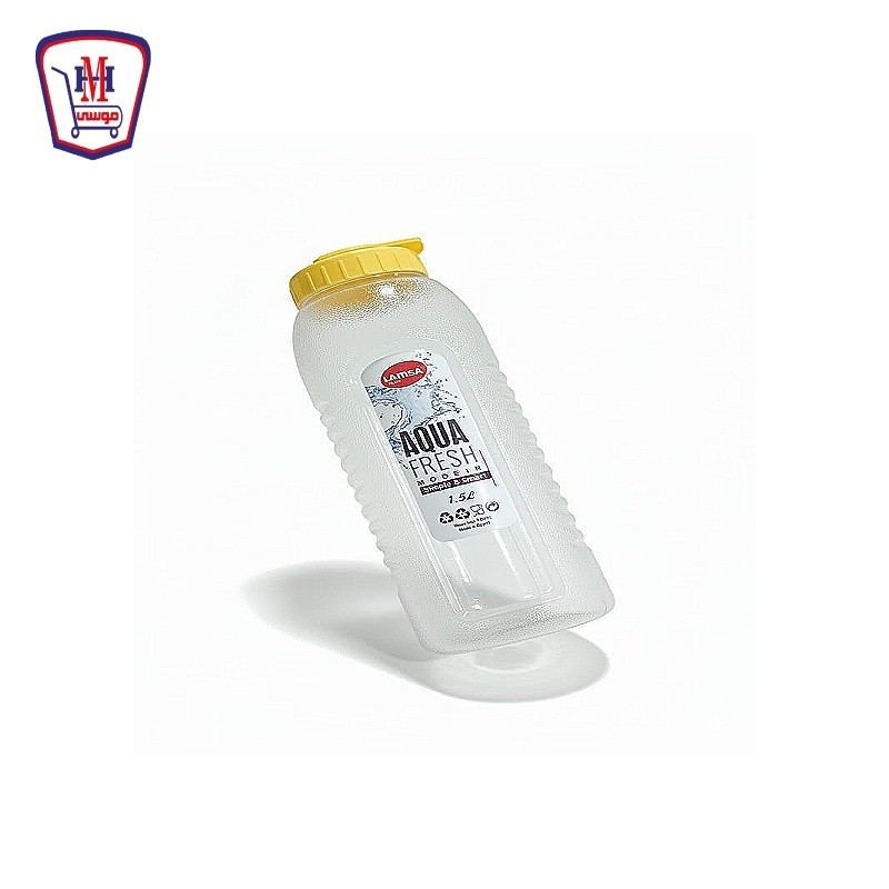 لمسه بلاست زجاجه مياه اكوا فريش 1.5 لتر موديل 14510