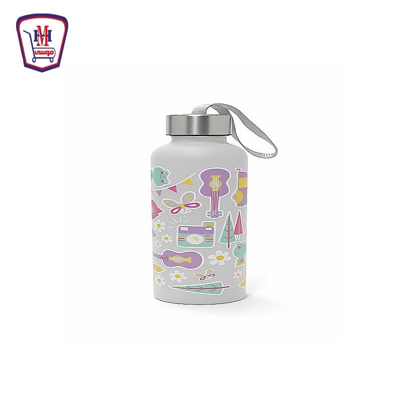 زجاجه مياه مشبره غطاء استانلس 600 مللى