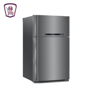 شارب ثلاجه 2 باب 385 لتر بلازما شاشة استانلس | هايبر موسى القاهرة