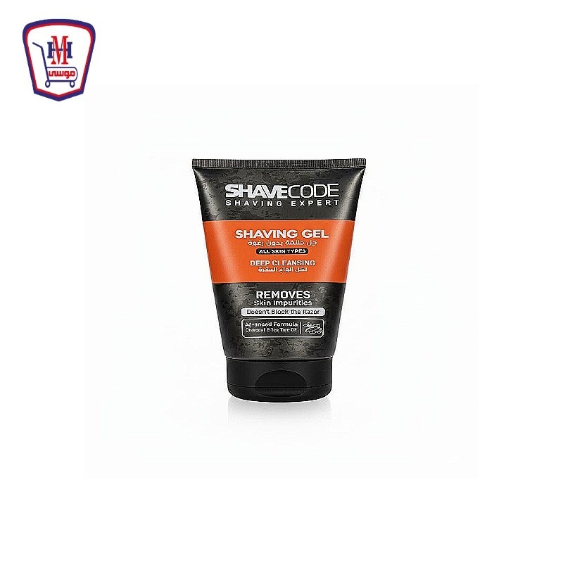 شيف كود جل حلاقه بالفحم 150 مللى
