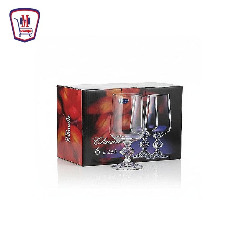 بوهيمى طقم كاس 6قطع 280 مللى