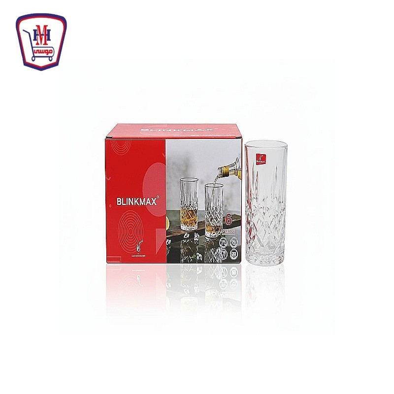 بلانك ماكس طقم شوب زجاج 6 قطعه موديل KTY 6231