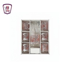 سيتى جلاس كوب 6 قطعه RAFALE + زجاجه مياه زجاج | هايبر موسى — تسوّق أون