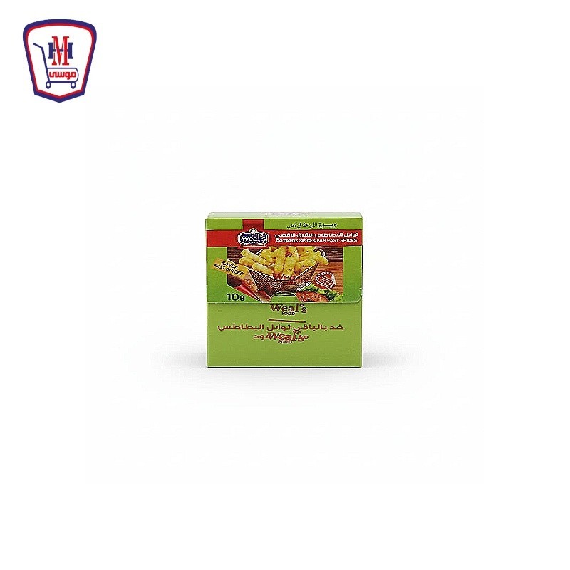 ويلز خلطه البطاطس ( الشرق الاقصى ) 10 جرام علبه × 20 ظرف