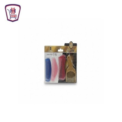 صورة طقم مشط شعر برونز BONJOUR 4×1 من موسى - هايبر موسى