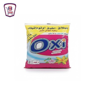 صورة اوكسى مسحوق للغسالات العاديه نسيم الربيع 1 كيلو جرام 1 كجم من اوكسى - هايبر موسى