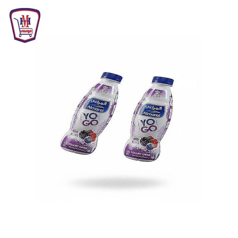 المراعى يوجو مشروب زبادى مكس توت 425 مللى