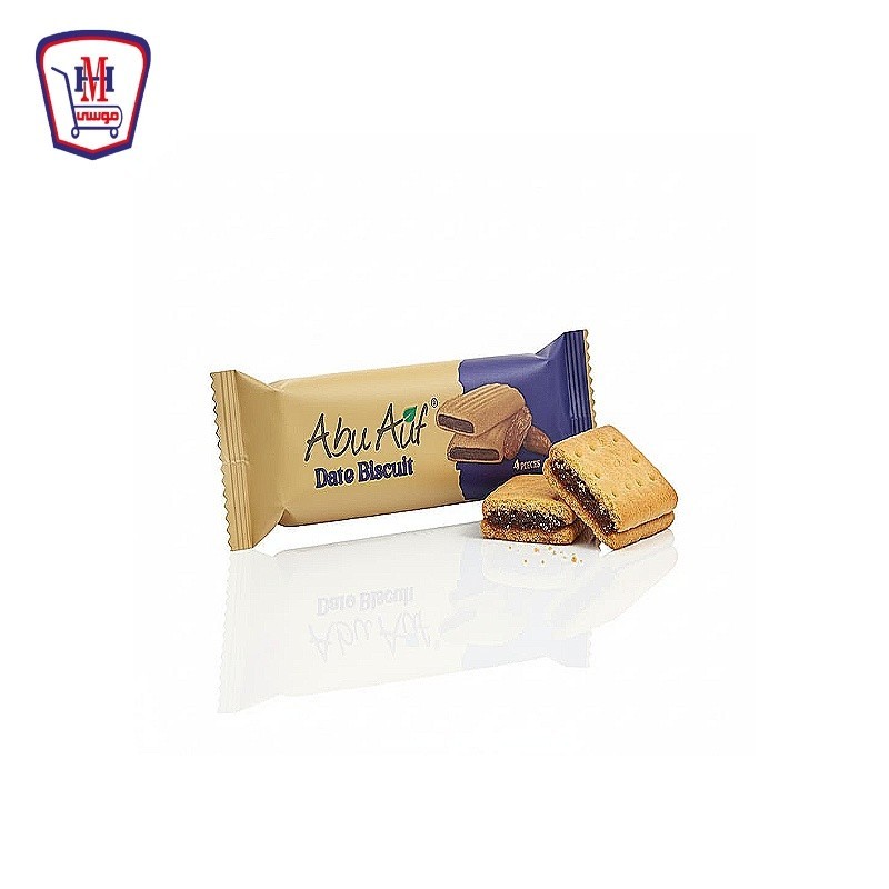 ابو عوف بسكويت مصرى محشو بالتمر 4 قطع باكو