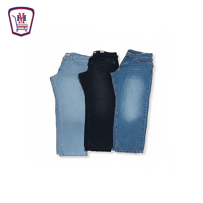 بنطلون جينز رجالى وايد ليج بول بير م3168 ماي زين