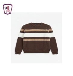 بلوفر تريكو هوليستار مكعبات تطريز مون موديل 7019 7019 مل م | هايبر موس