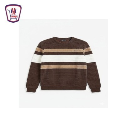 بلوفر تريكو هوليستار مكعبات تطريز مون موديل 7019 7019 مل م | هايبر موس