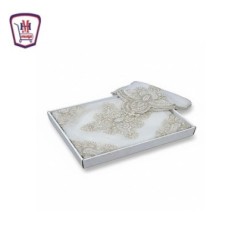 طقم مفرش نيش الفيروز كبس 16 قطعه من موسى | هايبر موسى