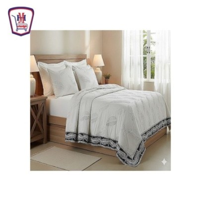 طقم كوفرته تبارك - لورد مطرز 4 قطع من موسى | هايبر موسى