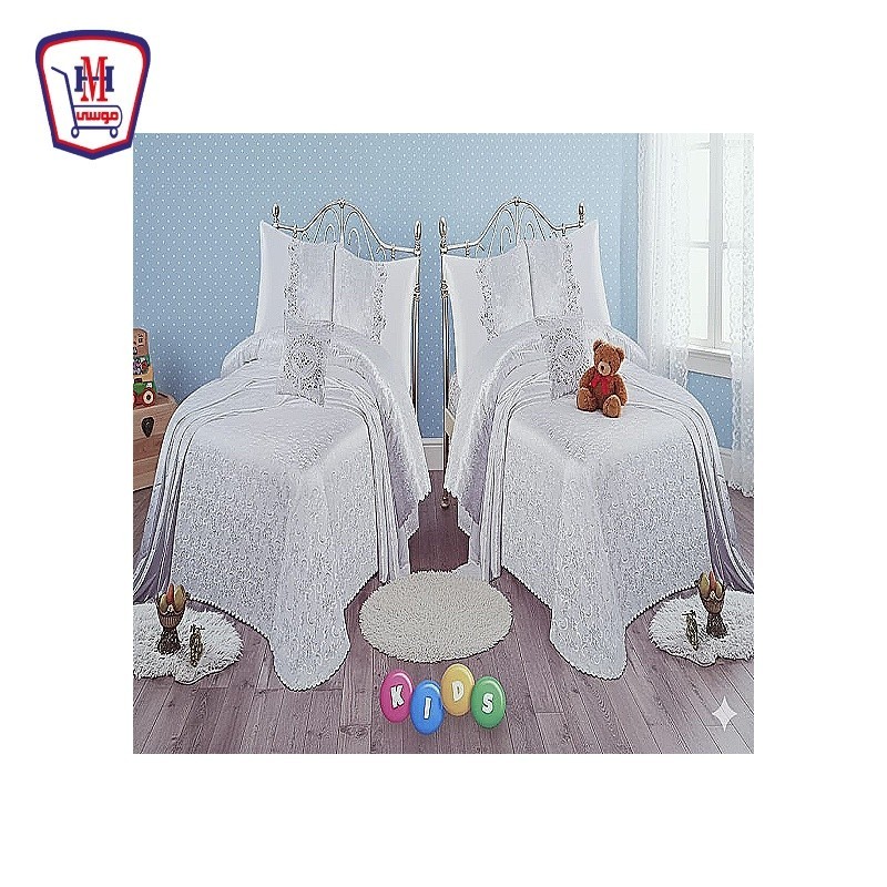 طقم كوفرته تبارك - اطفال ليزا 6 قطع