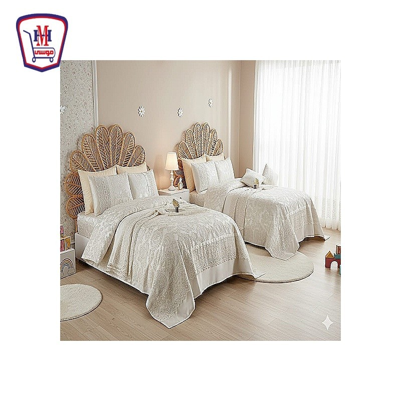 طقم كوفرته تبارك - اطفال فيكتوريا 8 قطع