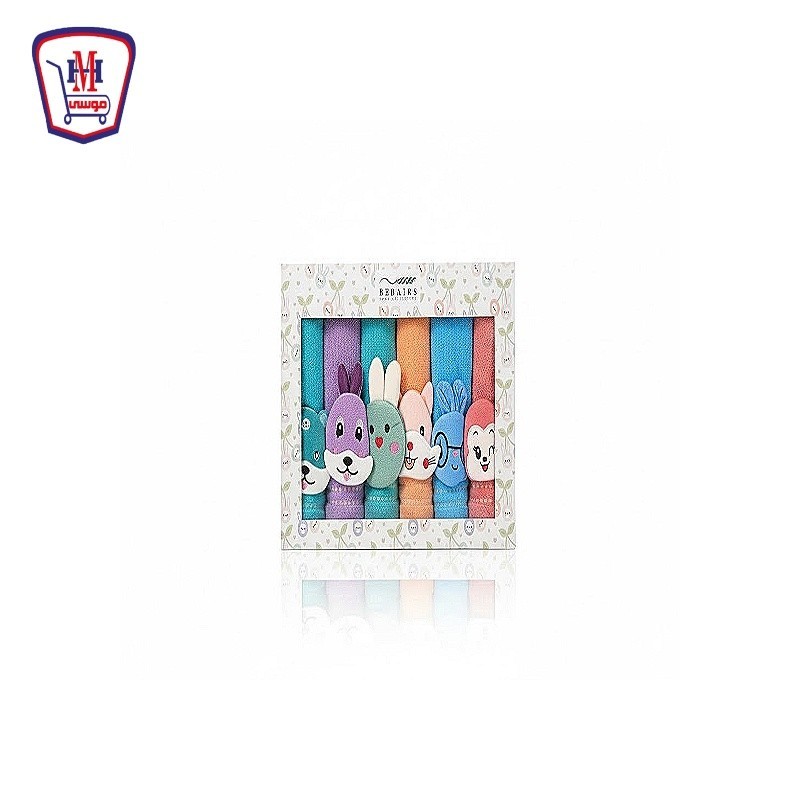 بيبرس طقم فوط اطفال علبه 6 قطع