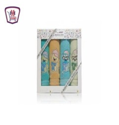 بيبرس طقم فوط اطفال علبه 4 قطع من موسى | تسوّق أونلاين