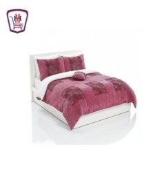 طقم لحاف فرو فنورد كبير سحر العيون LONG Home عدد 4 قطع من | هايبر موسى