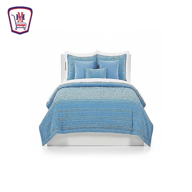 طقم لحاف فرو جكار كبير ريحانه LONG Home عدد 4 قطع