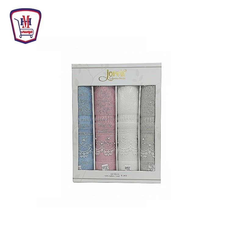 طقم فوط سدره 600- جوبير 4 قطع 60×120 سم