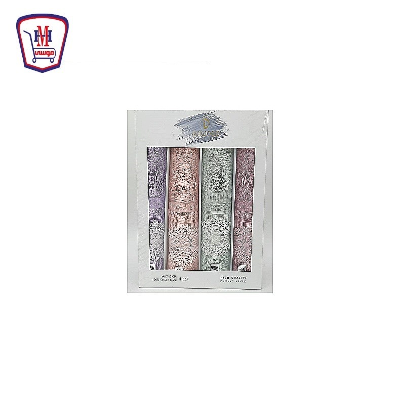 طقم فوط راندا 581- جوبير 4 قطع 60×120 سم