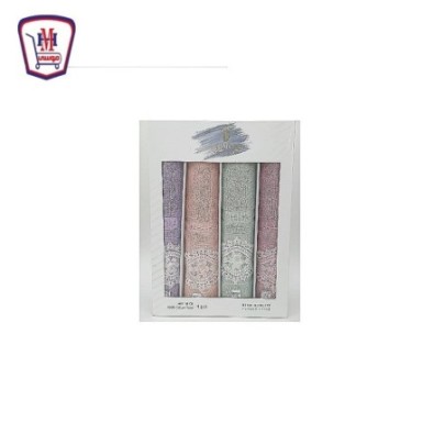 طقم فوط راندا 581- جوبير 4 قطع 60×120 سم من موسى | هايبر موسى