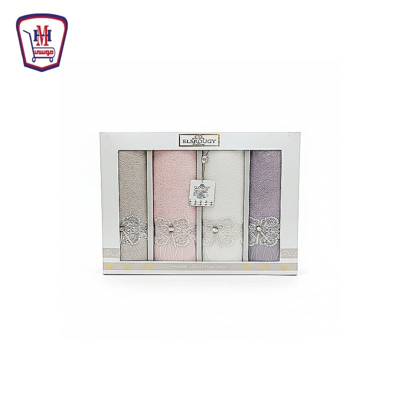 السروجى شريف طقم فوط عسليه 60 - 4 فوطه