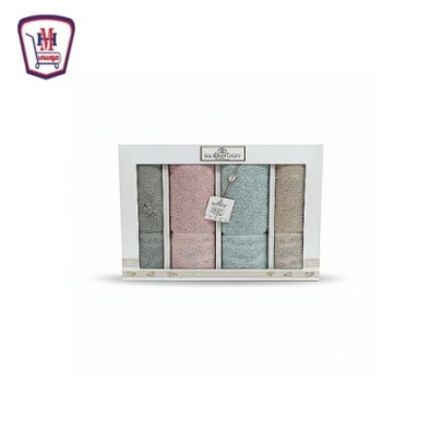 السروجى شريف طقم فوط سلمى 60 - 4 فوطه من موسى | تسوّق أونلاين