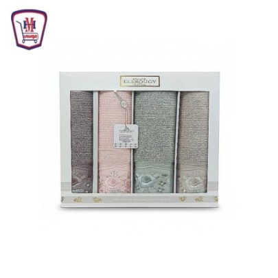 السروجى شريف طقم فوط زبيده 50 - 4 فوطه من موسى | تسوّق أونلاين