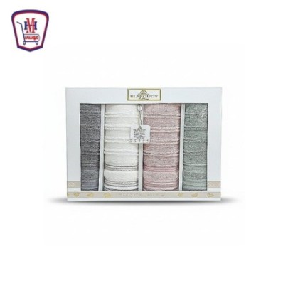 السروجى شريف طقم فوط انتونيلا جاكار 60× - 4 فوطه من موسى | تسوّق أونلا