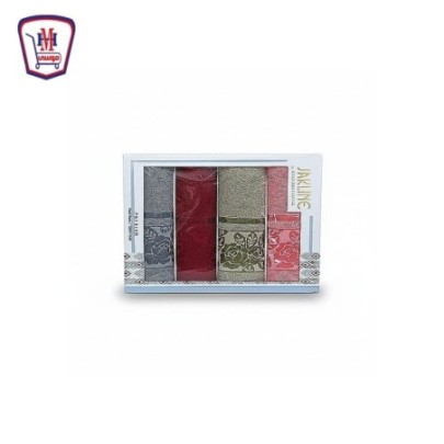طقم فوط حرير JAKLING موديل 340 م 60 × 120 4 قطع من موسى | تسوّق أونلاي