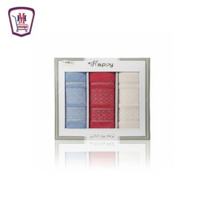طقم فوط اولاد عبد القادر 3 قطع علبه HAPPY من موسى | هايبر موسى