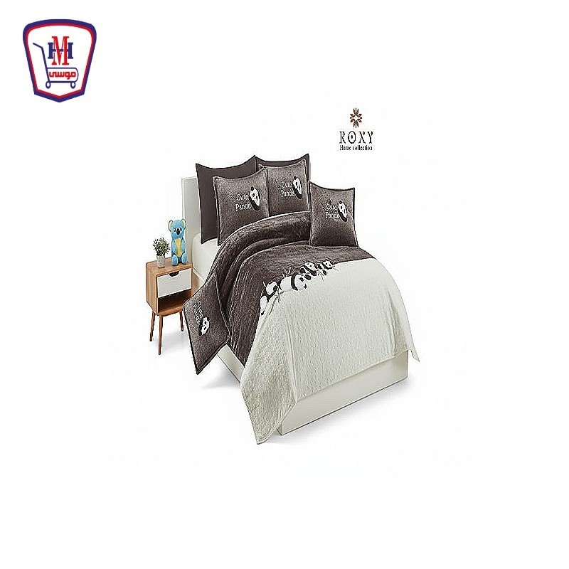 مفرش اطفال السمان باندا 6 قطع r7