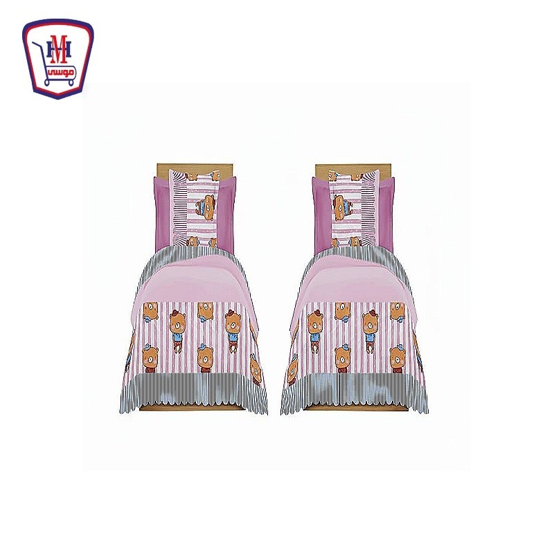 طقم ملايه  سرير دورا 6 قطع