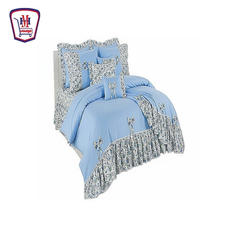 طقم مفرش سرير الماسه كلاسيك BESAM كبير 5 قطع