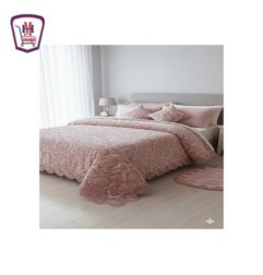 طقم مفرش سرير الراعى ايرو قطن فيروز 4 قطع