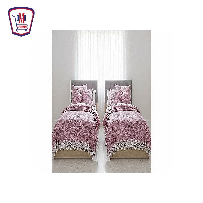 طقم مفرش سرير اطفال الراعى لارا  4 قطع