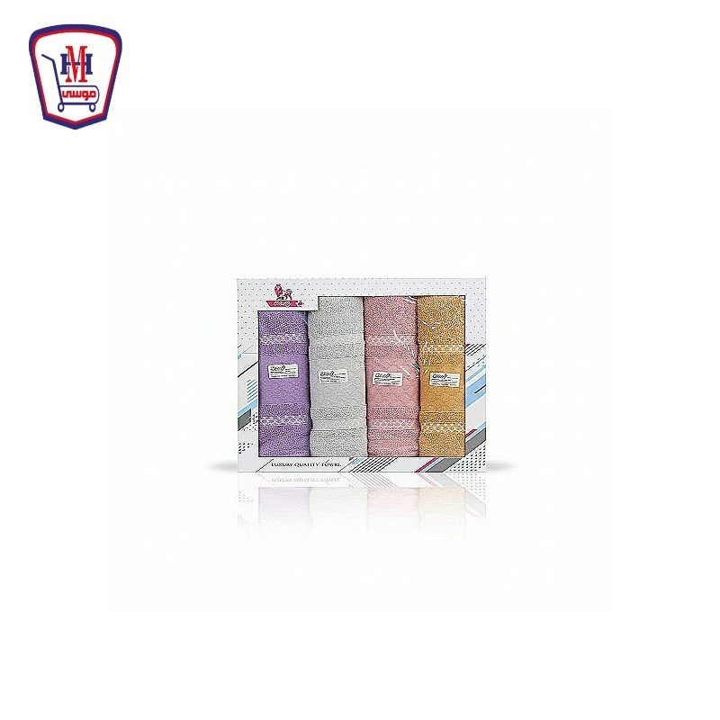 طقم فوط موديل 222 . 4 قطع