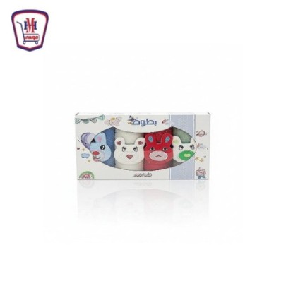 طقم فوط اولاد عبد القادر بطوط 4 قطع علبه من موسى | هايبر موسى